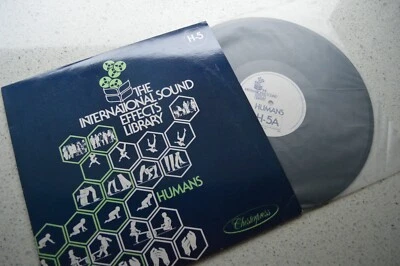 THE INTERNATIONAL SOUND EFFECTS LIBRARY HUMANS RARE LP! BAR FIGHT YELLING YAWN - Image 1 of 2
