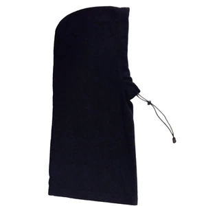 Black Fleece Balaclava Head & Neck Winter Warmer Cold Weather Mask One Size EUC - Picture 1 of 4