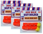 Lot 3 Magic Bait 48-59 Catfish Bait Red Hog Wild Bait Dipper Worm Holder 2 Pack