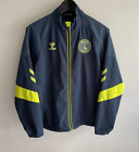 Charlton Athletic Hummel Blue Zipped Hooded Training Jacket Boys Size 14 Years