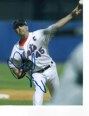 Foto autógrafa firmada por John Franco 8x10 - Legendario All Star de los Mets de Nueva York Foto 1 de 2