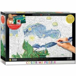 Eurographics P300 Piece Jigsaw Puzzle Colour-Me - Starry Night 	 EG60330920