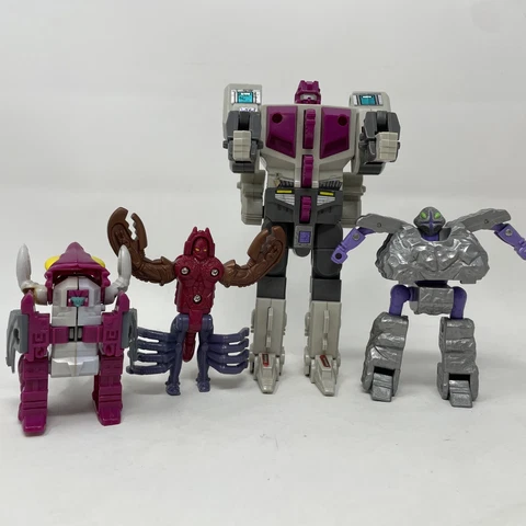 Vtg Transformers G1 TERRORCONS Hun-Gurrr Scorponok Sparkstalker Rock Lords Lot Cover