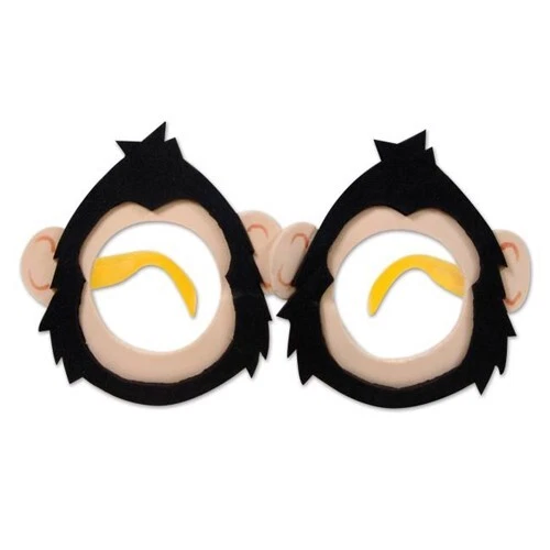 Monkey Glasses Child Size Safari Jungle Zoo Birthday Party Favors - Image 1 of 1