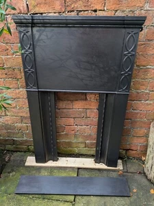 Victorian Cast Iron Fire Place PICK UP ONLY BB22PN - Picture 1 of 10