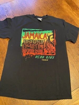 Camisa Jamaica Reggae Ocho Ríos Carnaval Crucero Talla M Foto 1 de 4