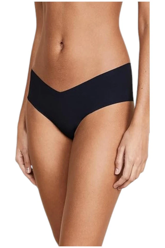 Calcinha Commando feminina masculina cintura baixa preta - Imagem 1 de 1