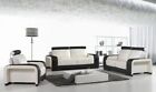 Modern Design Sofa Set 3+2 Seater Furniture Two Tone Upholstery Leather Couches