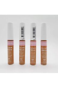 Lot Of 4 Covergirl Clean Fresh Hydrating Concealer  #410 Rich / Deep