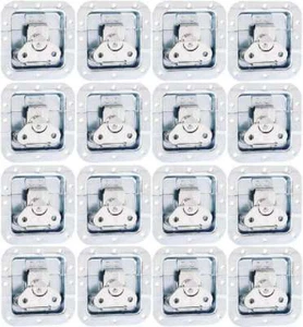 16 x Butterfly Schloss mittel 102 x 104 x 14 mm Einbauschale gekröpft Verschluss - Bild 1 von 3