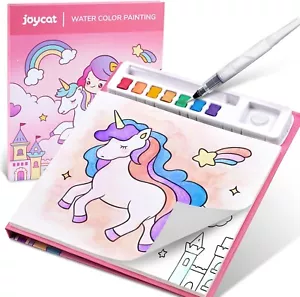 Paint with Water Coloring Books for Toddlers, Watercolor Painting Sets for Kids - Picture 1 of 10
