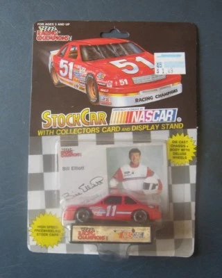 Bill Elliott--1992 Racing Champions--#11 Amoco Diecast Car Foto 1 de 2