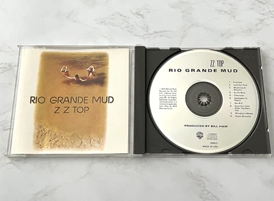 ZZ Top Rio Grande Mud CD ORIGINAL PRESS! 1986 Warner 3269-2 Billy Gibbons OOP! Foto 1 de 4