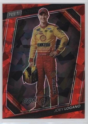 2023 Panini National Convention VIP Gold Pack Red Sparkle Prizm /199 Joey Logano - Image 1 of 2