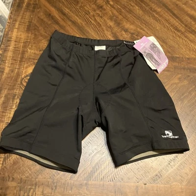 Bellwether Cycling Shorts Womens Large Black Padded Athletic Outdoors - Image 1 of 4