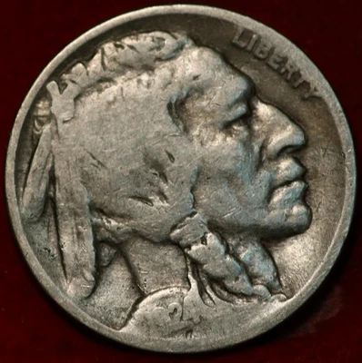 1924-D Denver Mint Buffalo Nickel - Image 1 of 2