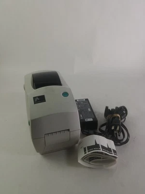 Zebra TLP 2824 Plus USB Monochrome Label Printer w/ PSU For Parts - Image 1 of 4