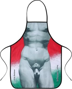 Cabilock Kitchen Apron Novelty Cooking for Men Funny David Statue...  - Picture 1 of 9