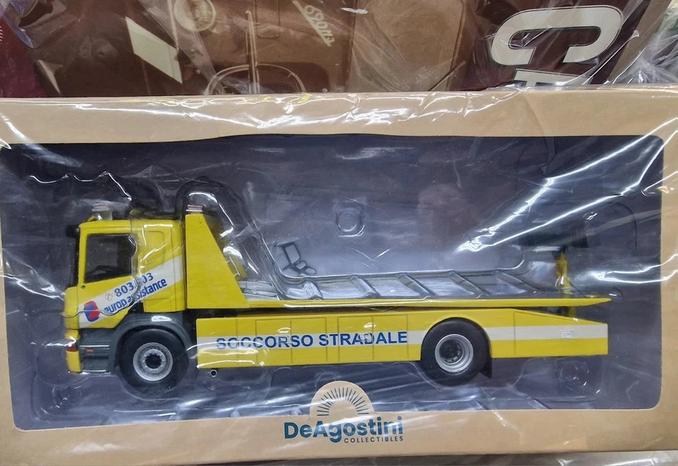 SCANIA P320 SOCCORSO STRADALE   (SVEZIA 2004)  VINTAGE TRUCKS  1:43 N.#86 - Immagine 1 di 2