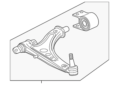 Genuine GM Lower Control Arm 84376572 - Image 1 of 4