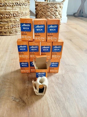 Фитиль Aladdin R151 для масляных керосиновых ламп модели B-C-21c новый из старых запасов  - Изображение 1 из 4