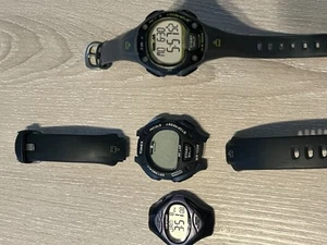 3 Timex Digital Watch Triathlon,marathon - Picture 1 of 10