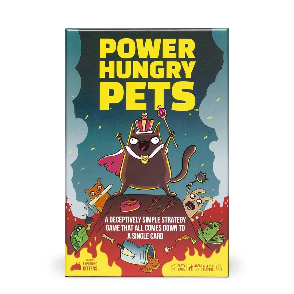 Power Hungry Pets - Party Card Game by Exploding Kittens - Brand New - Image 1 of 1