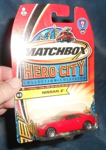 In Original Package ~ MATCHBOX~ 1:64 ~ RED NISSAN Z - Picture 1 of 2