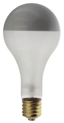 2 PACK 500 Watt PS35 MOGUL BASE SILVER BOWL LIGHT BULBS INDIRECT LIGHTING - Image 1 of 4