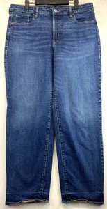 Jean ancien marine - Femme taille 14 - Bleu - Taille haute OG ample (4487) - Photo 1/19