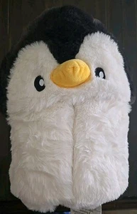 Penguin Hooded Blanket 40 in X 50 in Fuzzy Wrap Around Wondershop Target NEW  - Picture 1 of 3