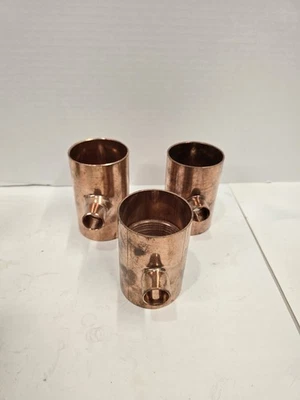 NIBCO COPPER TEE  2-1/2" X 2-1/2" X 3/4" COPPER PRESSURE SWEAT  - Image 1 of 3