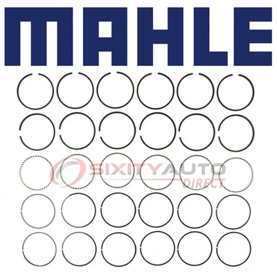 MAHLE Engine Piston Ring Set for 1963-1966 GMC PB1000 Series 3.8L L6 - to - Изображение 1 из 4