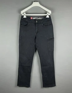 Pantalones de mezclilla de trabajo ENGELBERT STRAUSS negros utilitarios talla 48/33R - Imagen 1 de 19