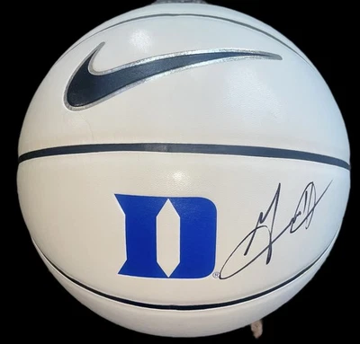 Grant Hill Signed Autographed Duke Blue Devils Basketball Nike Psa/Dna Coa - Image 1 of 4