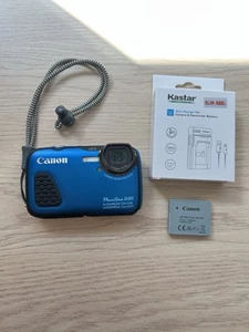 Canon PowerShot D30 Digital Camera - With Battery And Charger - Picture 1 of 14