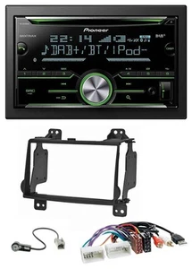 Pioneer Bluetooth MP3 DAB 2DIN USB CD Autoradio für Hyundai H1 08-15 Aux-Eing. U - Bild 1 von 7