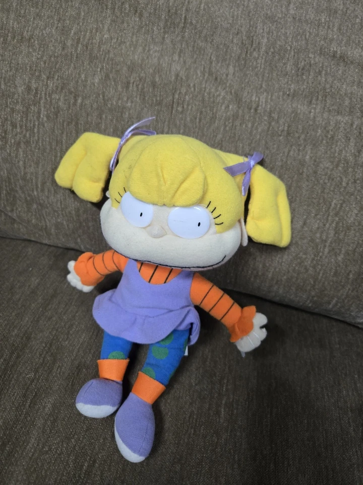Muñeco de peluche Nanco Rugrats Angélica Pickles juguete coleccionable 8" Foto 1 de 1