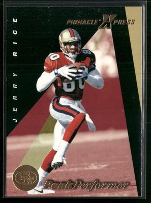 Jerry Rice 1997 Pinnacle X-Press #143 San Francisco 49ers - Image 1 of 2