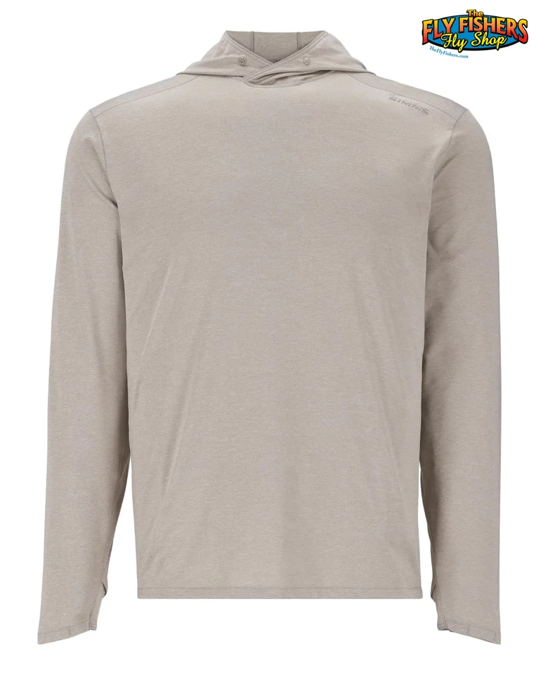 Simms Fishing Men's Solarflex Hoody - Dolomite Heather NEW DISCOUNTED - Image 1 of 1