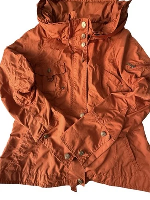 Chaqueta Cole Haan Naranja Vibrante Talla Pequeña Foto 1 de 4