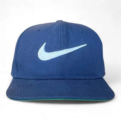 Gorra Nike Swoosh Snapback años 90 Y2K vintage logotipo grande Foto 1 de 4