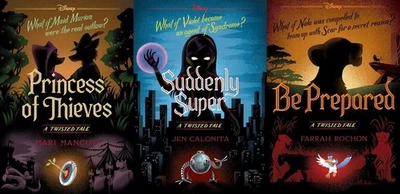 Princess of Thieves, Suddenly Super & Be Prepared Twisted Tale Disney USA Stock - Image 1 of 4