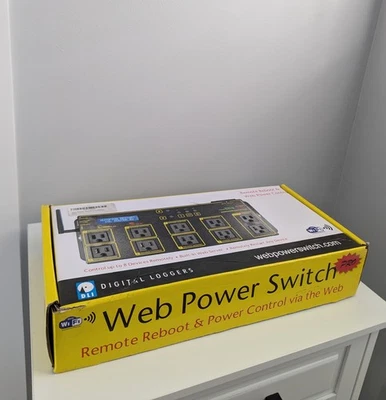Digital Loggers Web Power Switch Pro - Remote Reboot & PowerControl via Web(NEW) - Image 1 of 3