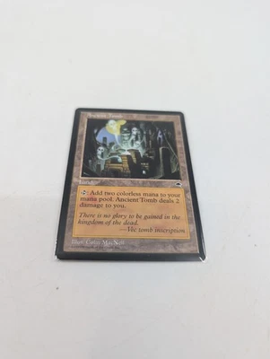 Mtg Ancient Tomb Tempest LP Magic The Gathering Light Play - Image 1 of 4