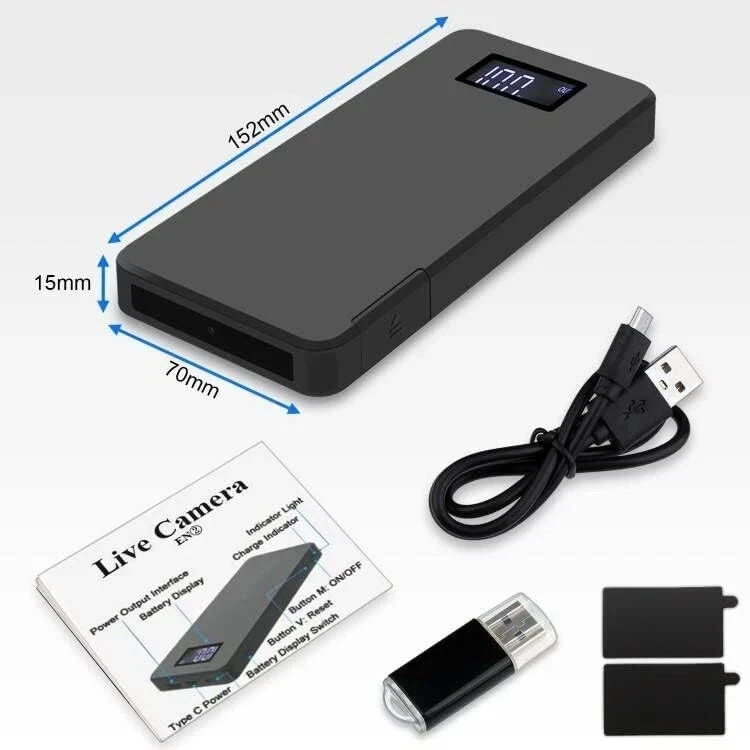 ZUNHAI PowerBank Telecamera 10000mAh con visione notturna (Leggere descrizione) - Immagine 1 di 4