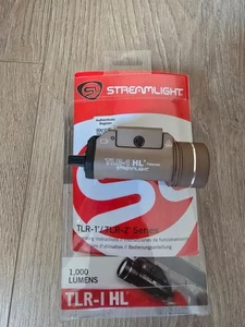 Genuine Streamlight TLR-1 HL light flat dark earth FDE - Picture 1 of 3