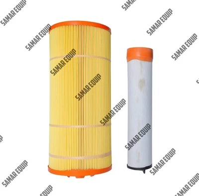 JCB PARTS - AIR FILTER INNER & OUTER SET (PART NO- 335/C1280) - Image 1 of 3