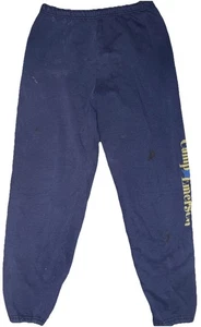 Pantalon de survêtement Camp Emerson Jerzees homme taille S bleu marine polaire pantalon d'entraînement ! 🍀 - Photo 1/19