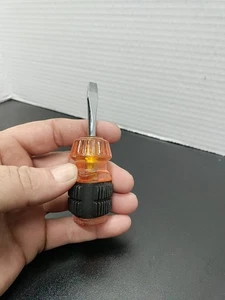 Unbranded Mini / Stubby Flathead Screwdriver - Foto 1 di 6